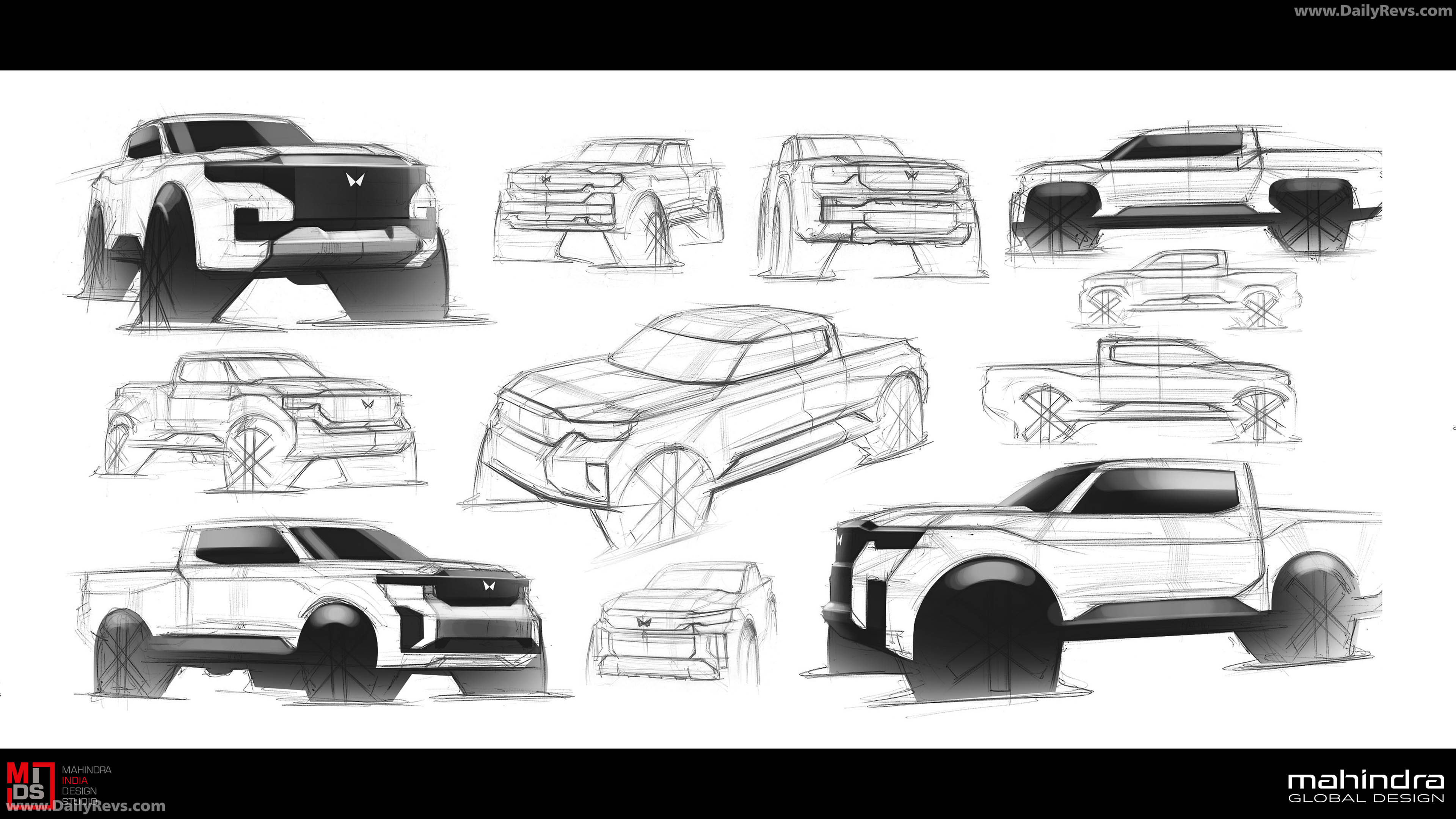 2027 Mahindra Motors Scorpio Lifestyler Sketches